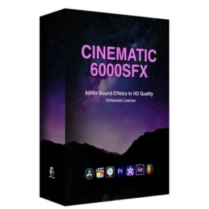Cinematic Sound FX Bundle – 6000+ HD Effects for Creators
