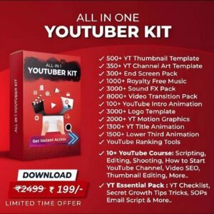 ALL IN ONE YOUTUBER KIT