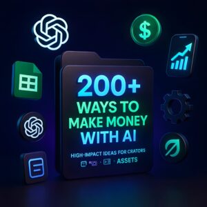 200+ Ways To Make Money With AI