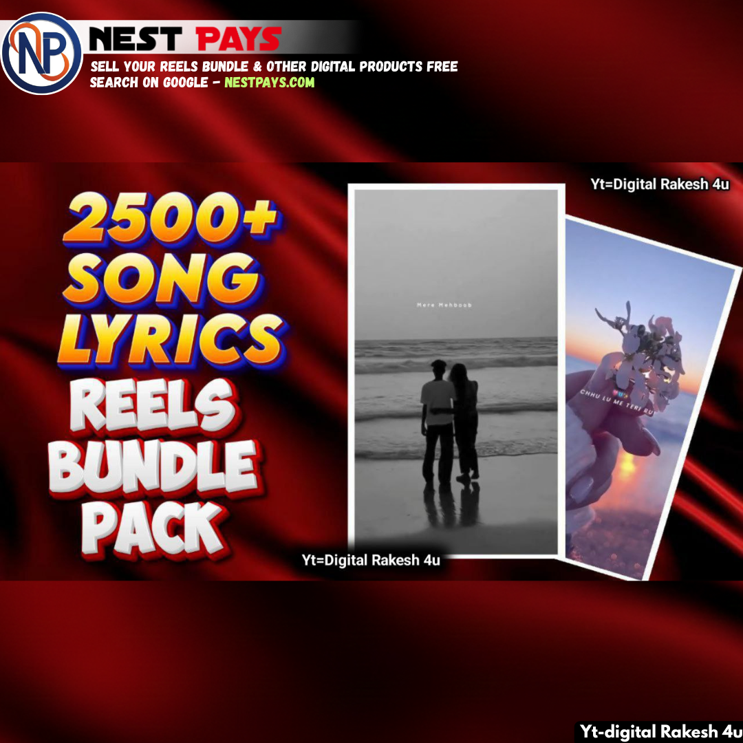 Song Lyrics Reels Bundle