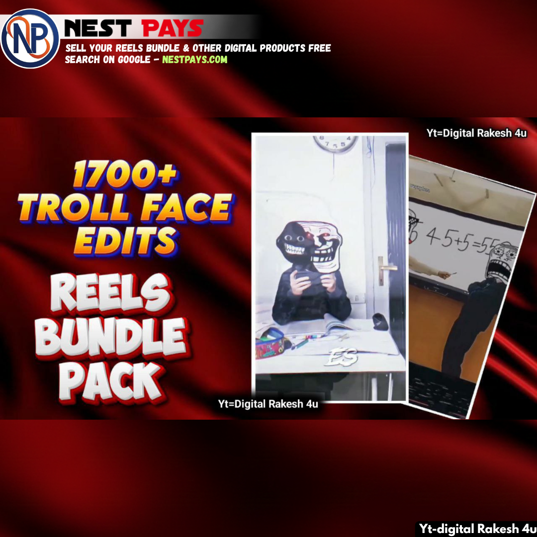 Troll Face Edits Reels Bundle