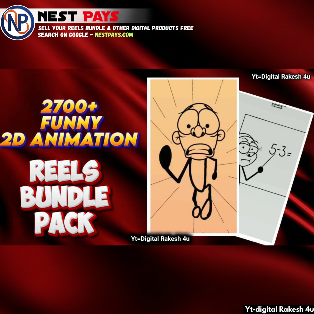 Funny 2D Animation Reels Bundle