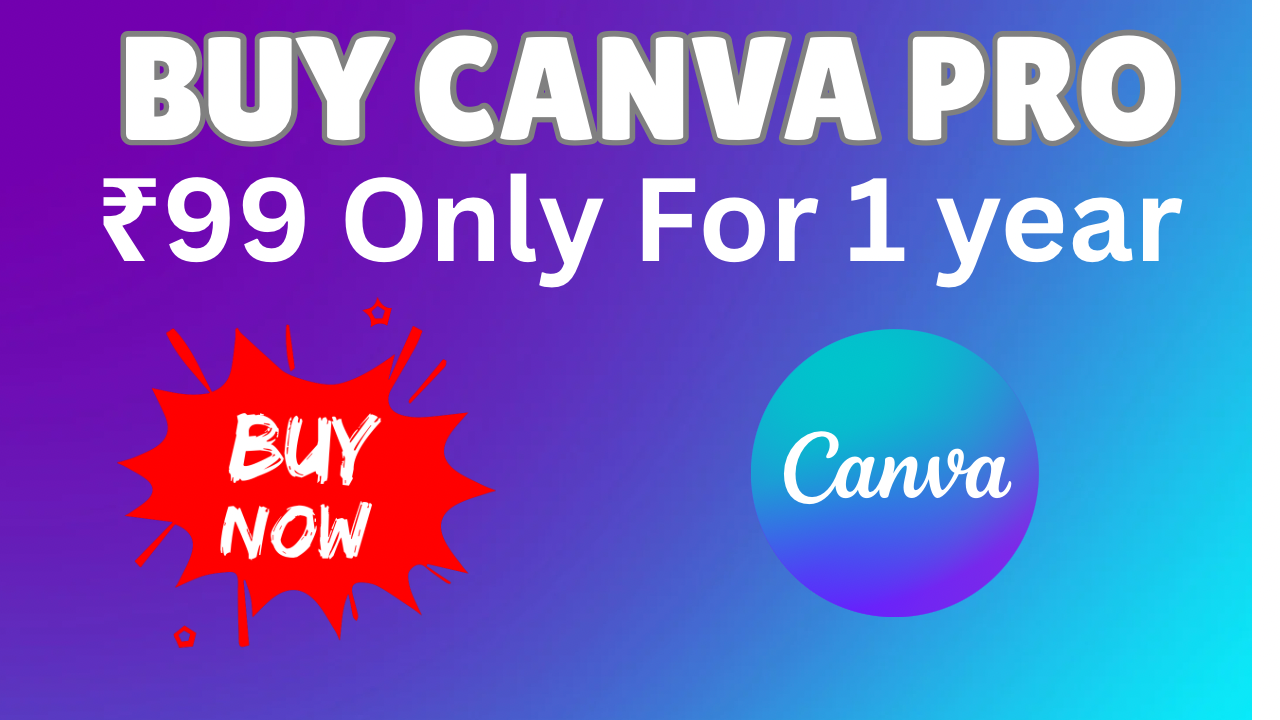 Canva Pro for 1 Year ❤️🔥