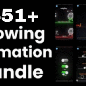 451+ Glowing Animation Reels