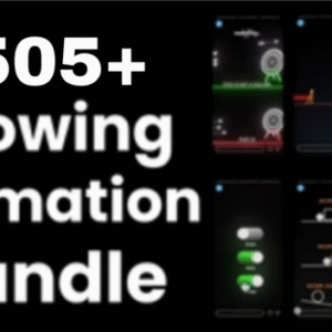 505+ Glowing Animation reels