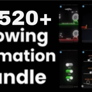 520+ Glowing Animation Reels