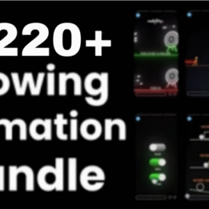 220+ Glowing Animation Reels