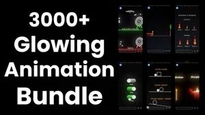 3000+ Glowing Animation reels