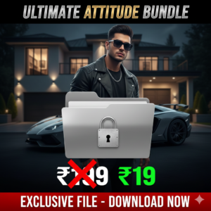 ⚡ Viral attitude Reels Bundle - Ab Sirf ₹19 Mein! ⚡