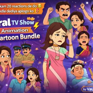 ⚡Viral TV show 2D animation full cartoon bundle🤯🤯