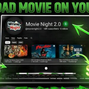 Movie upload course