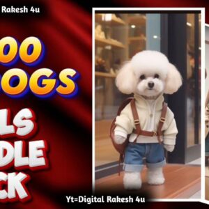 1000 AI dogs reel bundle pack