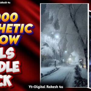 2000 asthetic snow reels bundle pack
