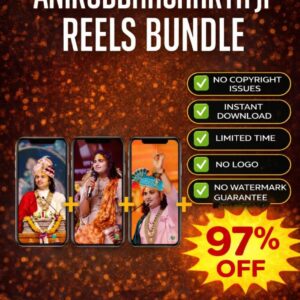 🙏 ANIRUDDHACHARYA JI REELS BUNDLE (1000+ Reels) – ₹39
