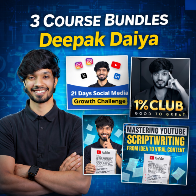 Deepak Daiya All-in-One 3 Premium Courses