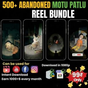 Viral Abandoned Motu Patlu Reels Bundle 🚀