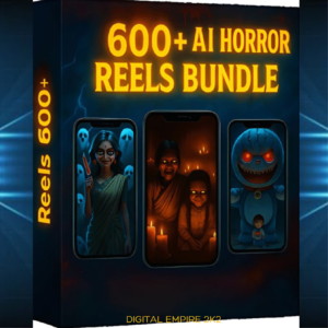 600+ AI Horror Viral Reels Bundle