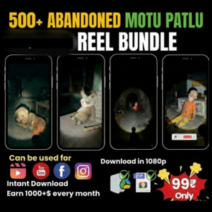 500+ Horror Cartoon Viral Reels Bundle
