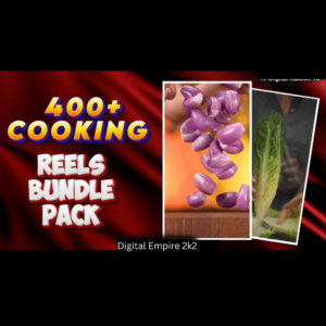 400+ Cooking Reels Bundle – Viral Food Content Pack
