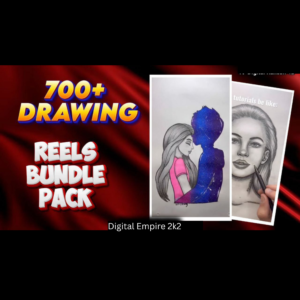 700+ Drawing Reels Bundle – Viral Art Content Pack