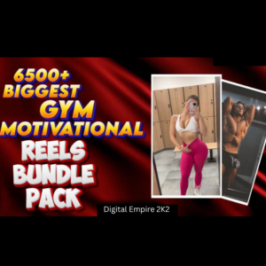 6500+ Viral Gym Motivation Reels Bundle 💪🔥
