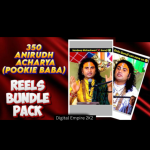350+ Anirudh Acharya (Pookie Baba) Reels Bundle 🙏🔥