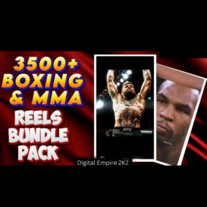 3500+ Boxing & MMA Reels Bundle 🥊🔥