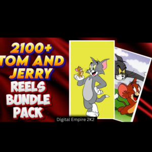 2100+ Tom & Jerry Reels Bundle 🐭🐱🔥