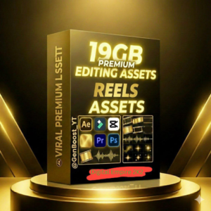 19GB Premium Editing Assets Bundle 🎬🔥