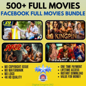 Facebook Page Growth Movie Clips Bundle