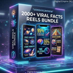 2000+ Viral Facts Reels Bundle 🧠🔥