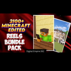 2100+ Minecraft Edited Reels Bundle 🎮🔥