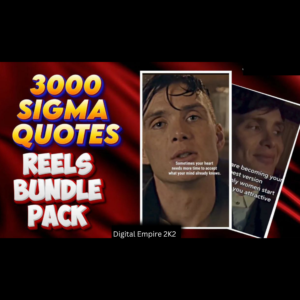 3000+ Sigma Quotes Reels Bundle 🧠🔥