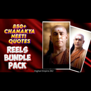 850+ Chanakya Neeti Quotes Reels Bundle 📜🔥