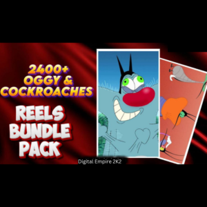 2400+ Oggy & Cockroaches Reels Bundle 😂🔥