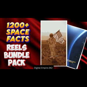 1200+ Space Facts Reels Bundle 🚀🔥