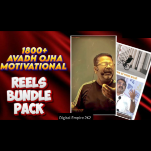 1800+ Avadh Ojha Motivational Reels Bundle 🔥