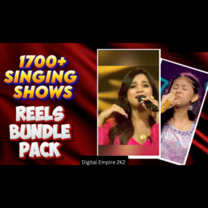 1700+ Singing Shows Reels Bundle 🎤🔥