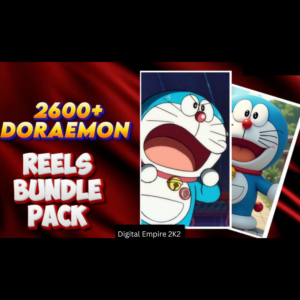 2600+ Doraemon Reels Bundle 😂🔥