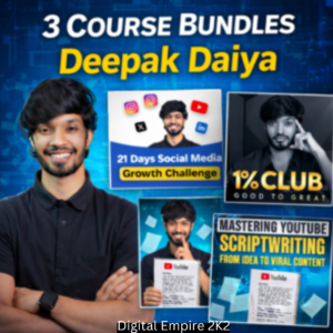 Deepak Daiya 21 Days Social Media Growth Challenge 🎁
