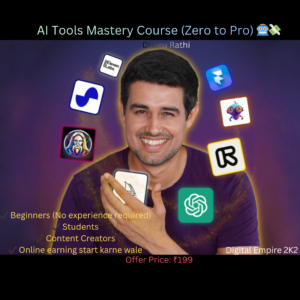 AI Tools Mastery Course 🤖 | Zero to Pro + Earning System 💸