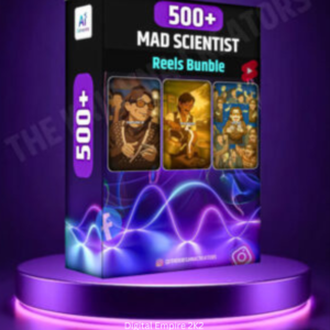 500+ Mad Scientist Viral Reels Bundle 🔥 (Faceless Content Pack)