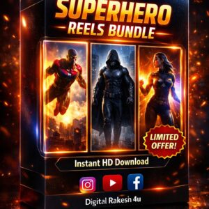 Marvel & Super Hero reels bundle