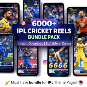 IPL Cricket Reels Bundal