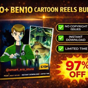 👽 BEN 10 REELS BUNDLE (700+ Reels) – ₹29