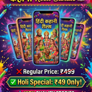🚀1000+AI HINDI KAHANI REELS BUNDLE🚀