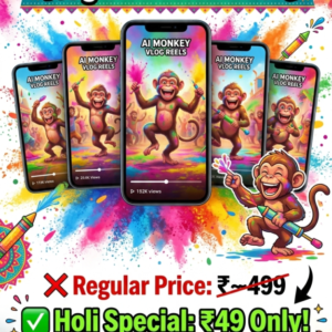 1500+ Monkey vlog reels bundle