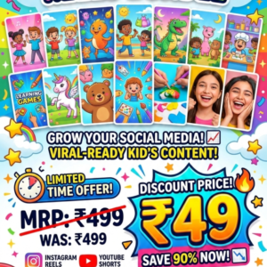 1500+ KID,S REELS BUNDLE 🚀🌟