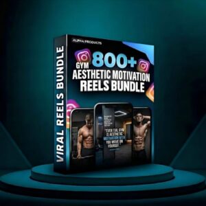 👍 800+ Gym Aesthetic Reels Bundle 💥