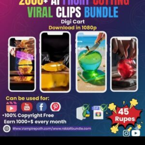 2000+ AI FRUIT CUTTING REELS BUNDLE